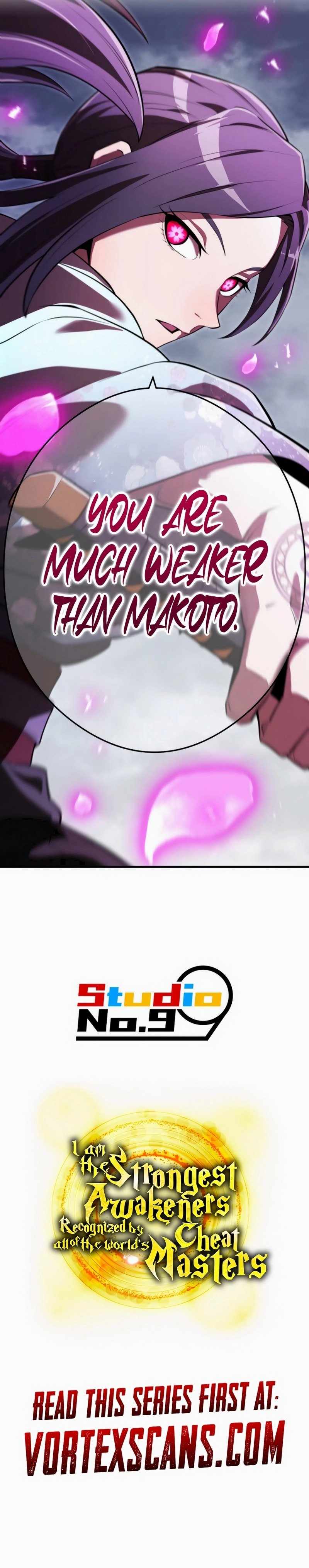 I am the strongest awakeners, recognized by all of the world‘s cheat masters Chapter 49 25